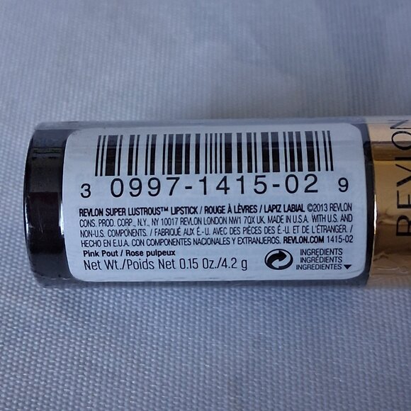 Revlon Super Lustrous Matte 002 Pink Pout Lipstick NEW SEALED - Picture 5 of 5